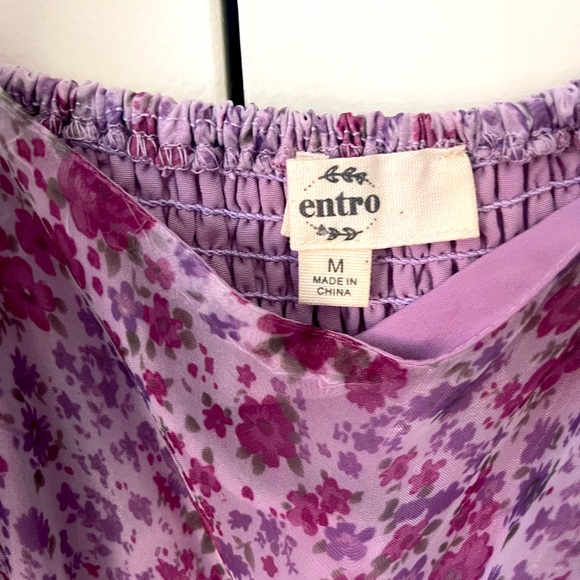 Sweet Stolen Moments Floral Babydoll Dress in Heirloom Lilac - Picture 7 of 10